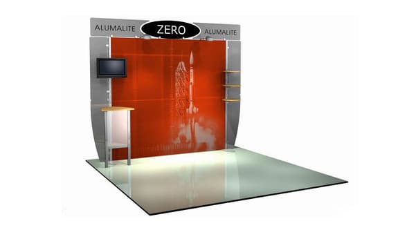 ALZ1 Modular aluminum modular display system
