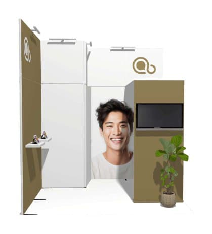 10x10 Modular Booth 23 modular trade show booth configuration
