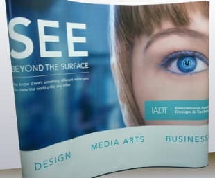 10' Curved Pop-Up