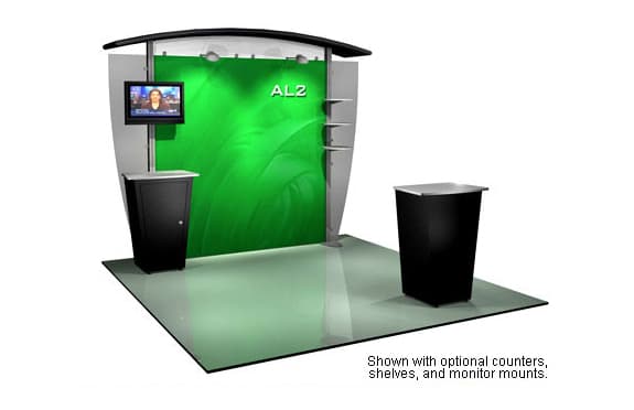 AL1 Arch Hybrid aluminum modular display system