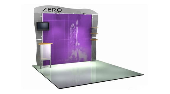 ALZ8 Modular aluminum modular display system