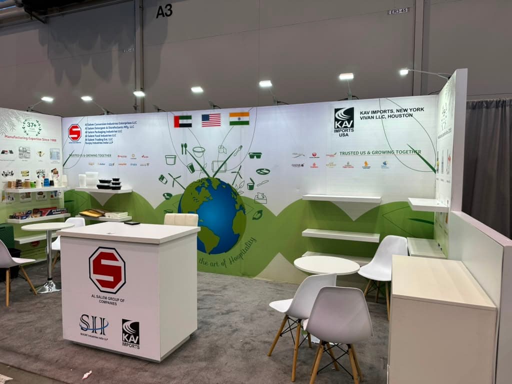 Custom trade show booth