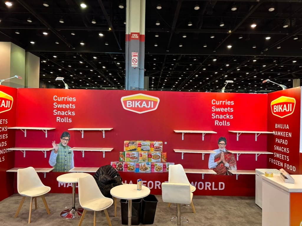 Custom trade show booth