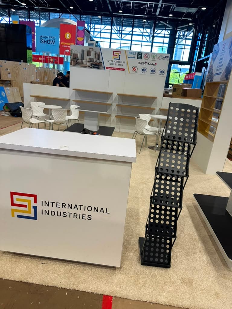 Custom trade show booth