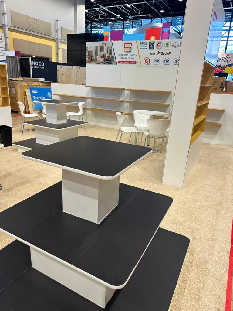 Custom trade show booth