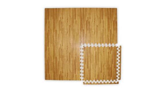 Soft Wood Rubber Tiles