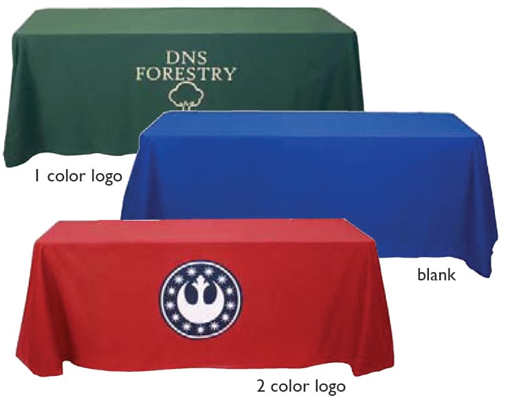 Imprinted throw options