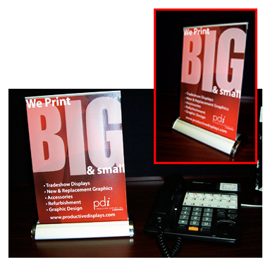 Breeze — Retractable Tabletop Banner Stand
